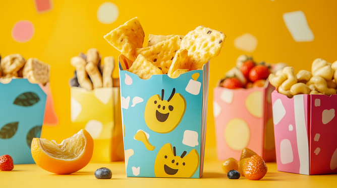 Ideias de Embalagem para Lanche Personalizada