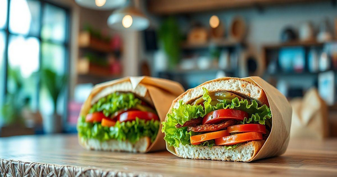 Embalagem para Sandu&iacute;che Natural: Como Escolher a Melhor Op&ccedil;&atilde;o para Seu Neg&oacute;cio