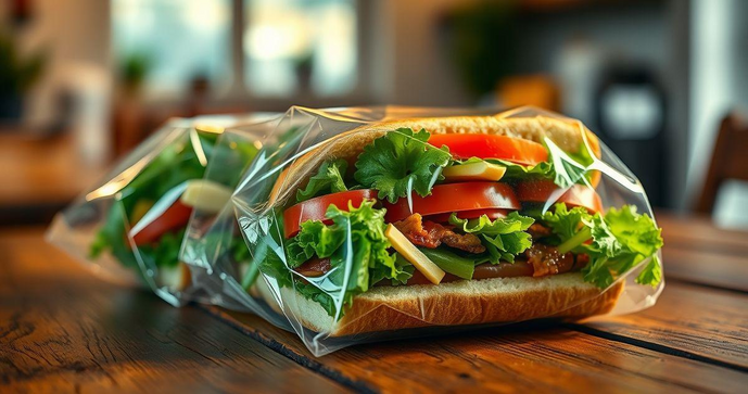 Embalagem Pl&aacute;stica para Sandu&iacute;che Natural: A Escolha Ideal para Conservar Sabor e Frescor