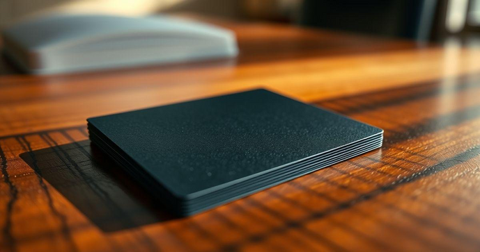 Cart&atilde;o de visita laminado fosco: a escolha ideal para um toque sofisticado e profissional