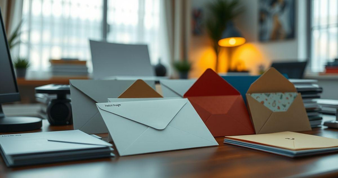 Como Escolher Envelopes A4 Personalizados para Impress&otilde;es Perfeitas