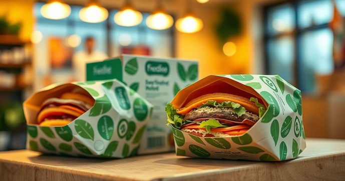 Embalagens para lanches delivery que garantem frescor e praticidade na sua entrega